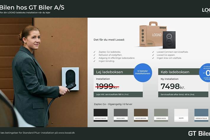 Hvid Audi e-tron GT fra 2021