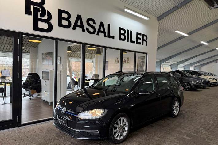Sort VW Golf VII fra 2018