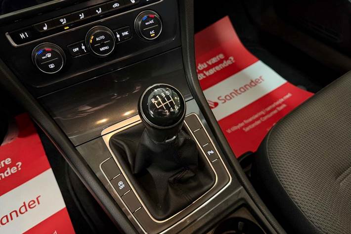 Sort VW Golf VII fra 2018