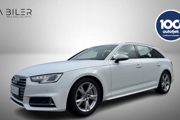 undefined Audi A4 fra 2019 set udefra