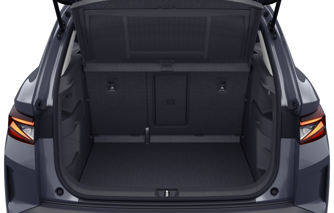 Grå Skoda Elroq fra 2026