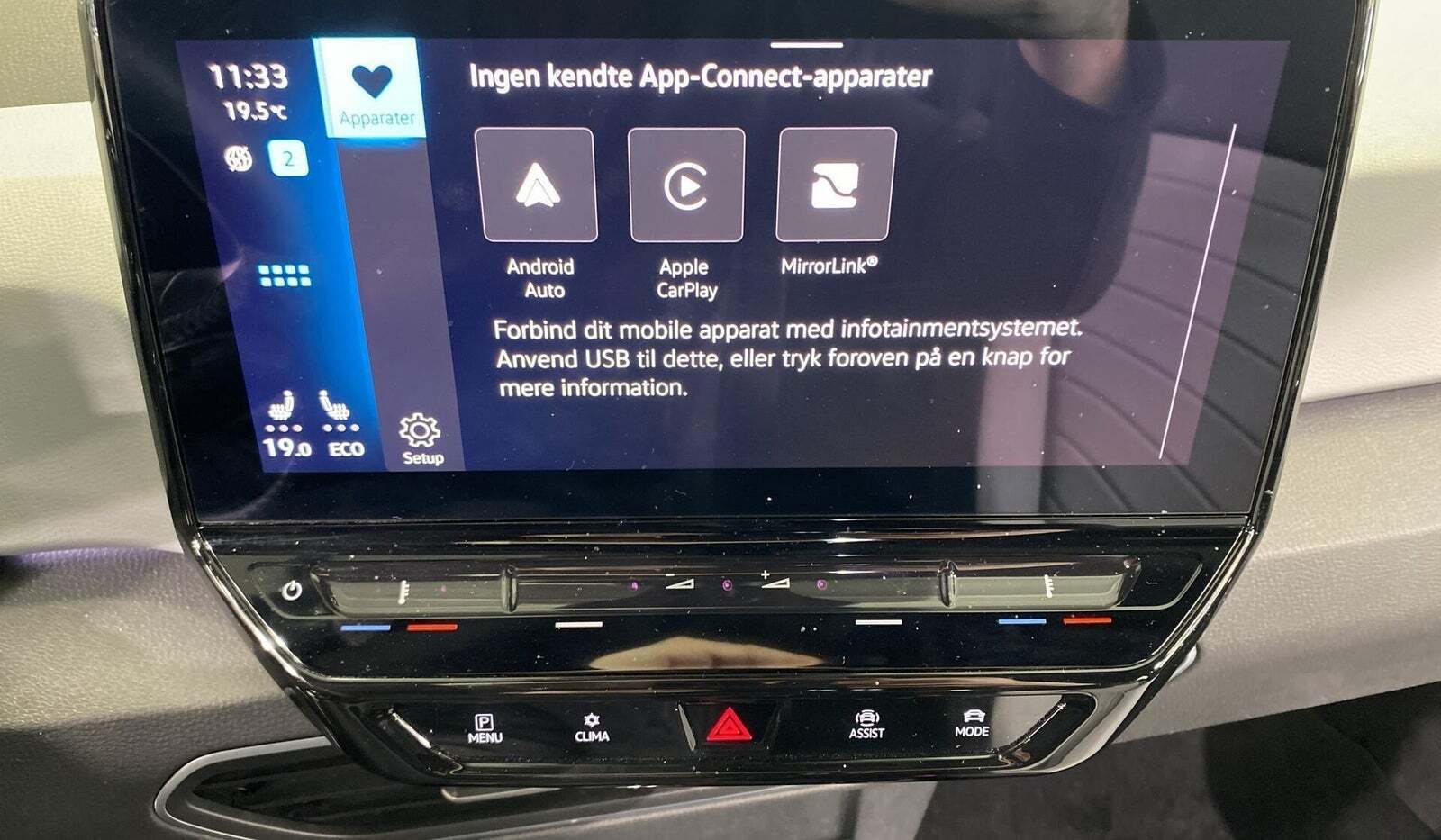 Blå VW ID.3 fra 2022