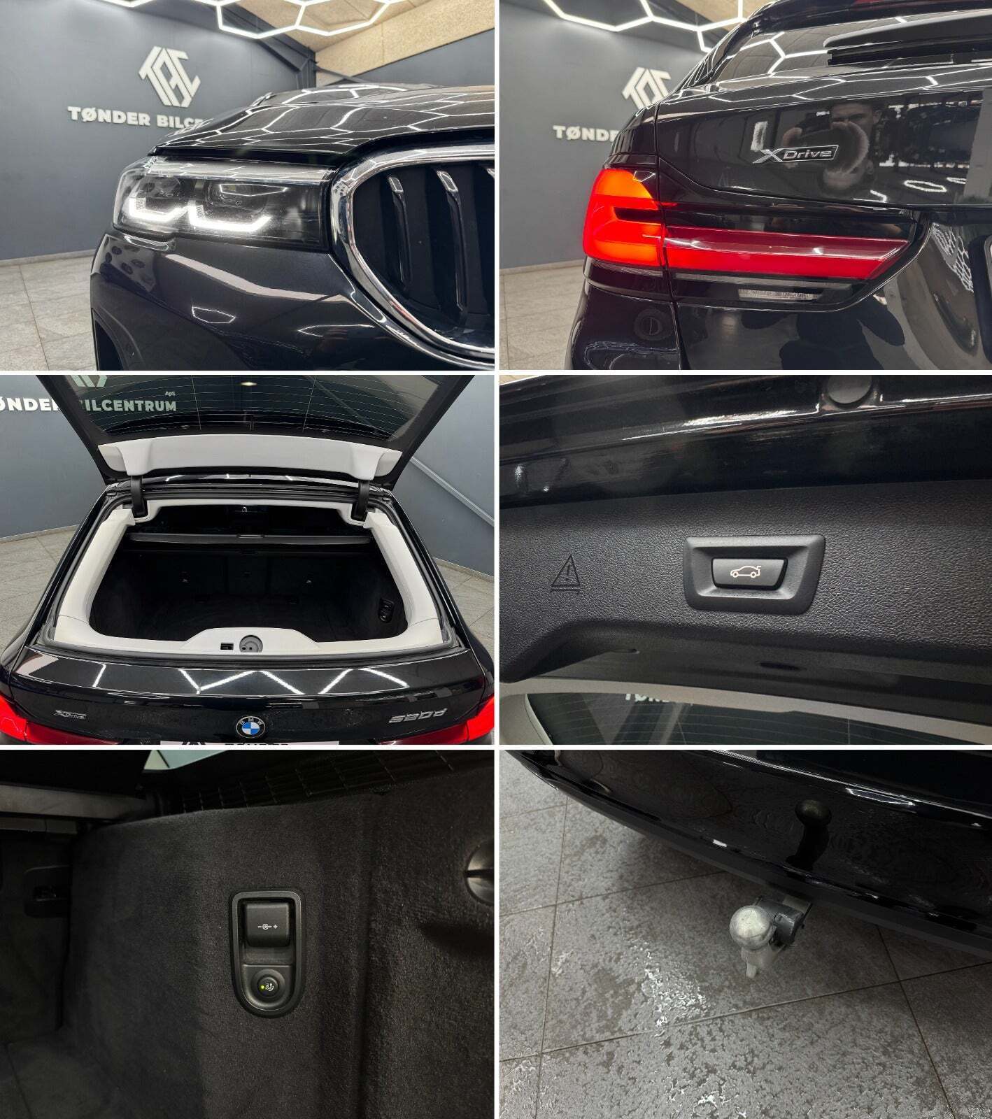 Sort BMW 520d fra 2022