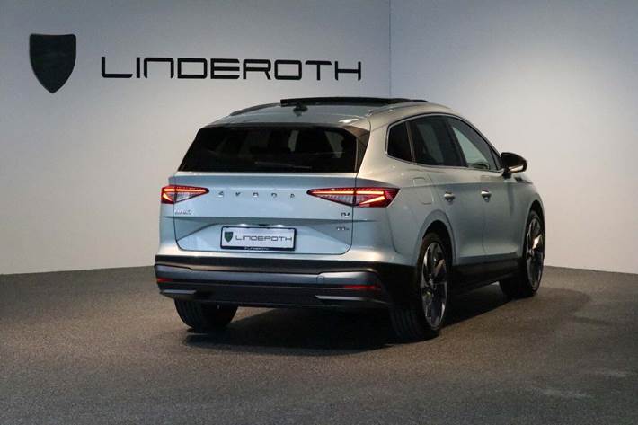 Grøn Skoda Enyaq fra 2022