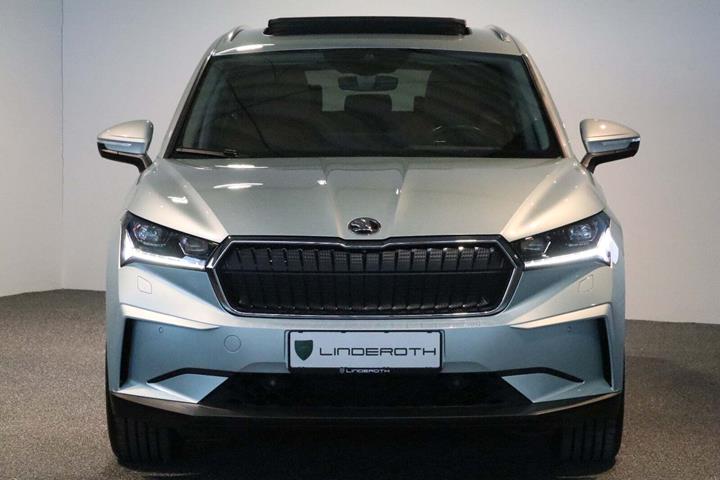 Grøn Skoda Enyaq fra 2022