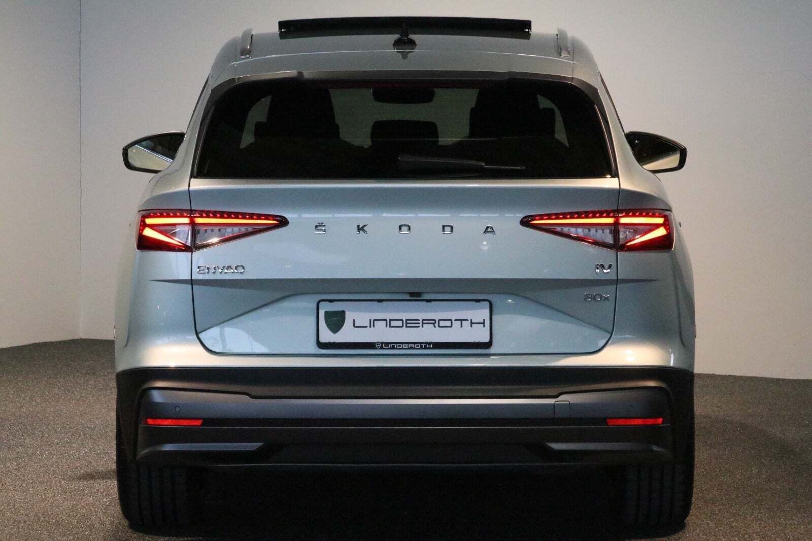 Grøn Skoda Enyaq fra 2022