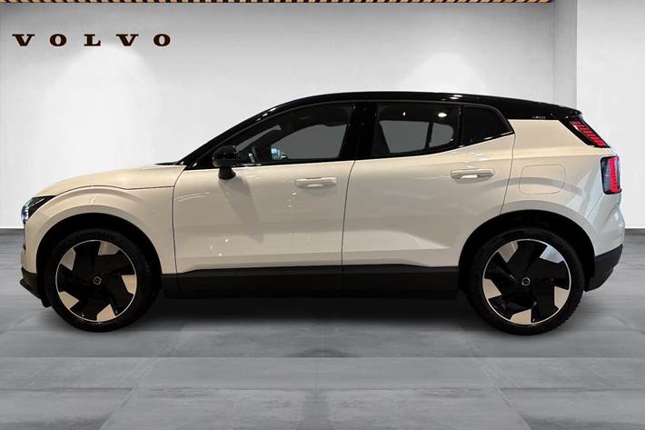 Hvid Volvo EX30 fra 2024