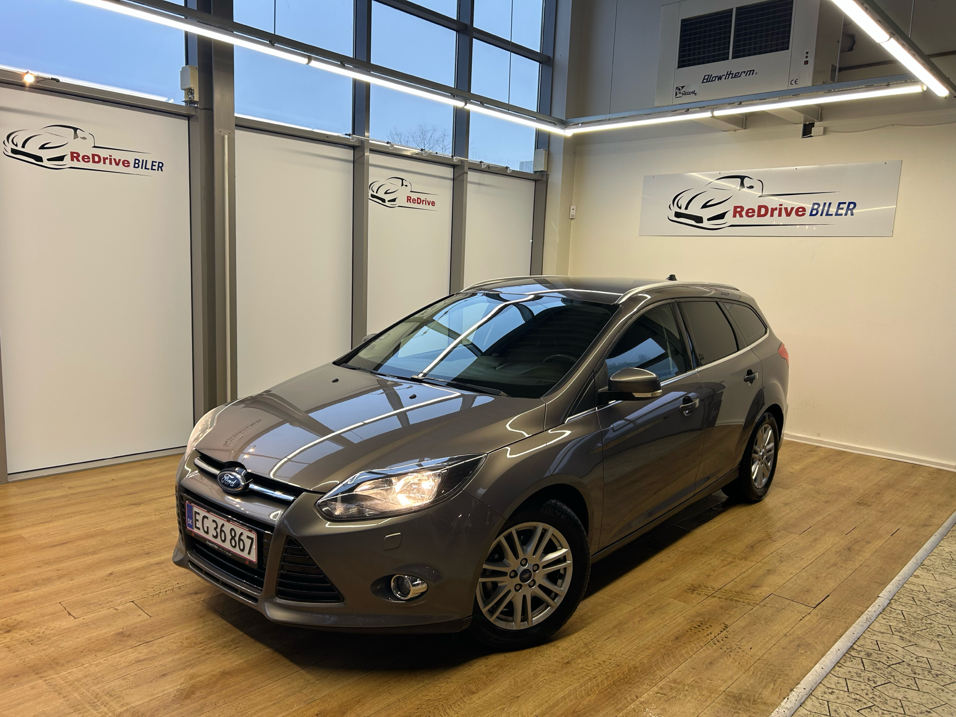 Sort Ford Focus fra 2012