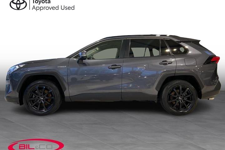 Grå Toyota RAV4 fra 2019