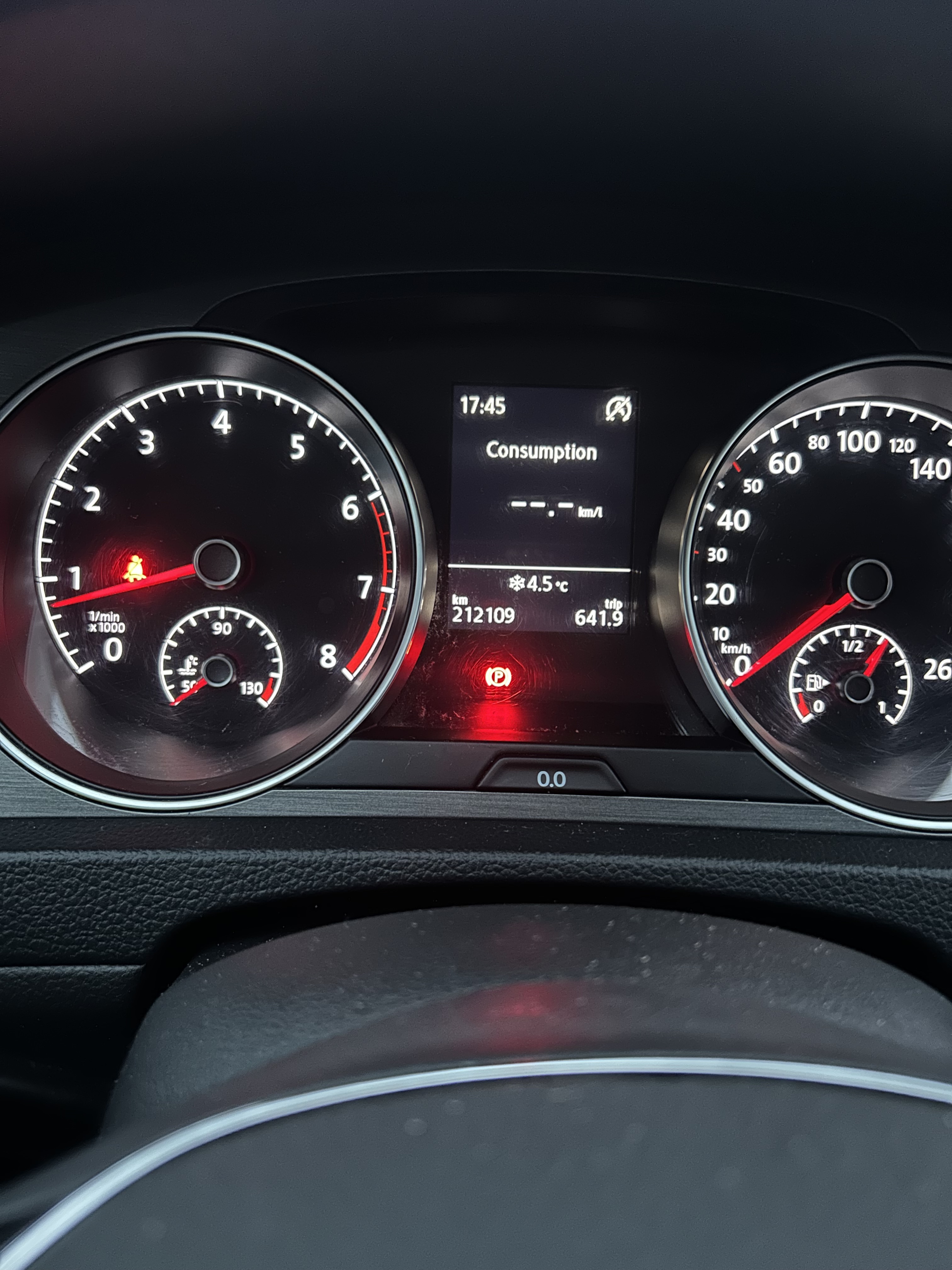 Sort VW Golf fra 2013