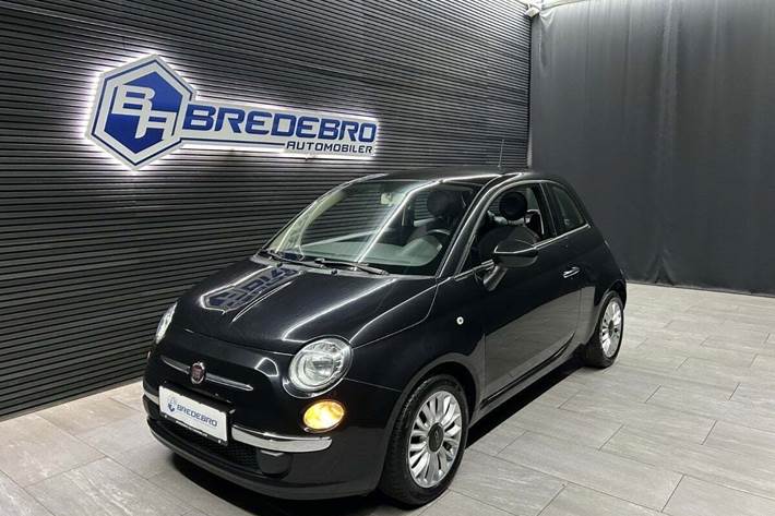 Sort Fiat 500 fra 2015