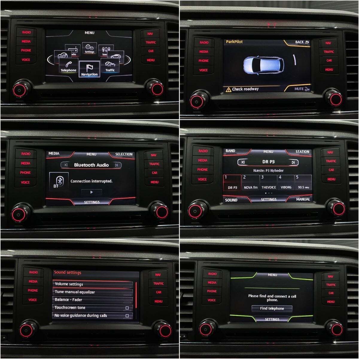 Grå Seat Leon fra 2014