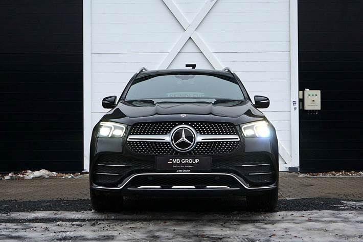 Sort Mercedes GLE350 de fra 2020