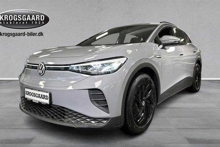 Grå VW ID.4 fra 2022 set udefra