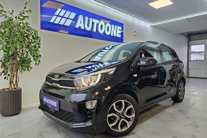 Sort Kia Picanto fra 2018 set udefra