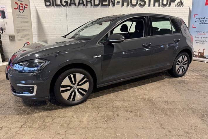 Sort VW e-Golf VII fra 2020
