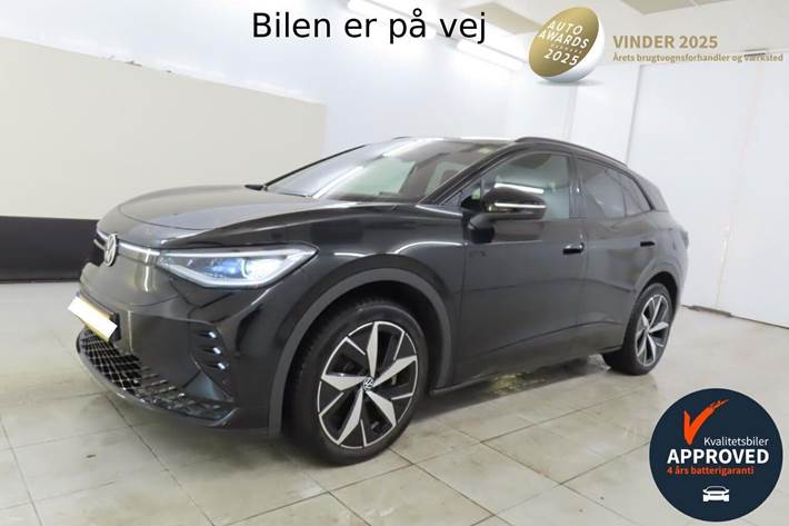 Sort VW ID.4 fra 2023 set udefra