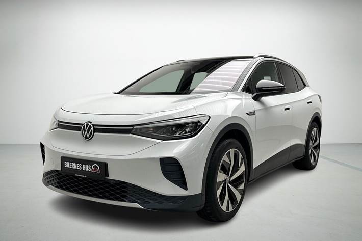 Hvid VW ID.4 fra 2021 set udefra