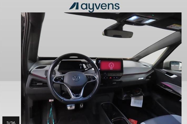 Grå VW ID.3 fra 2021