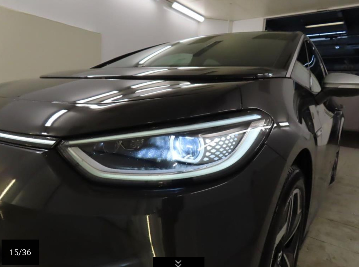 Grå VW ID.3 fra 2021