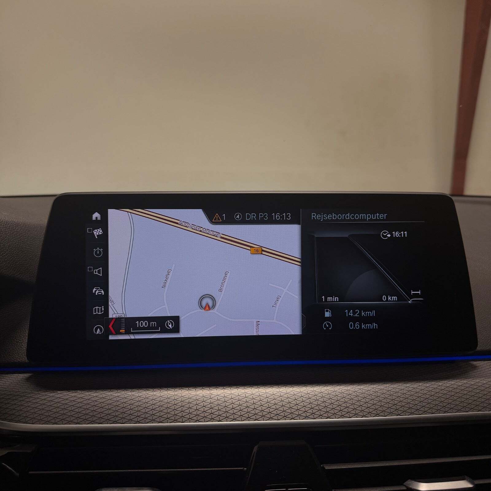 Sølv BMW M550d fra 2018