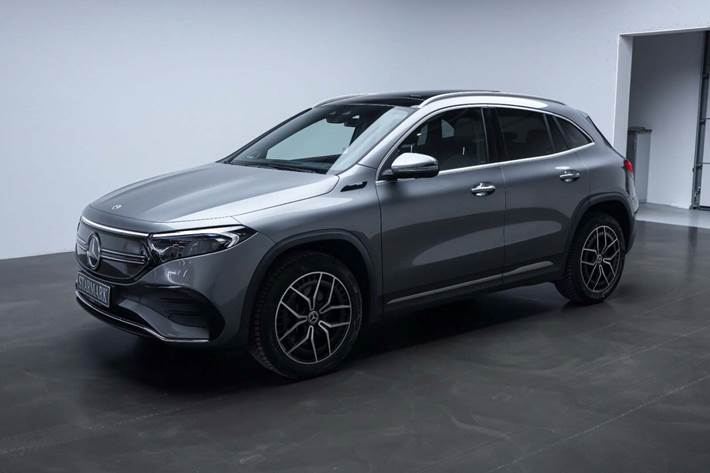 Grå Mercedes EQA250 fra 2021