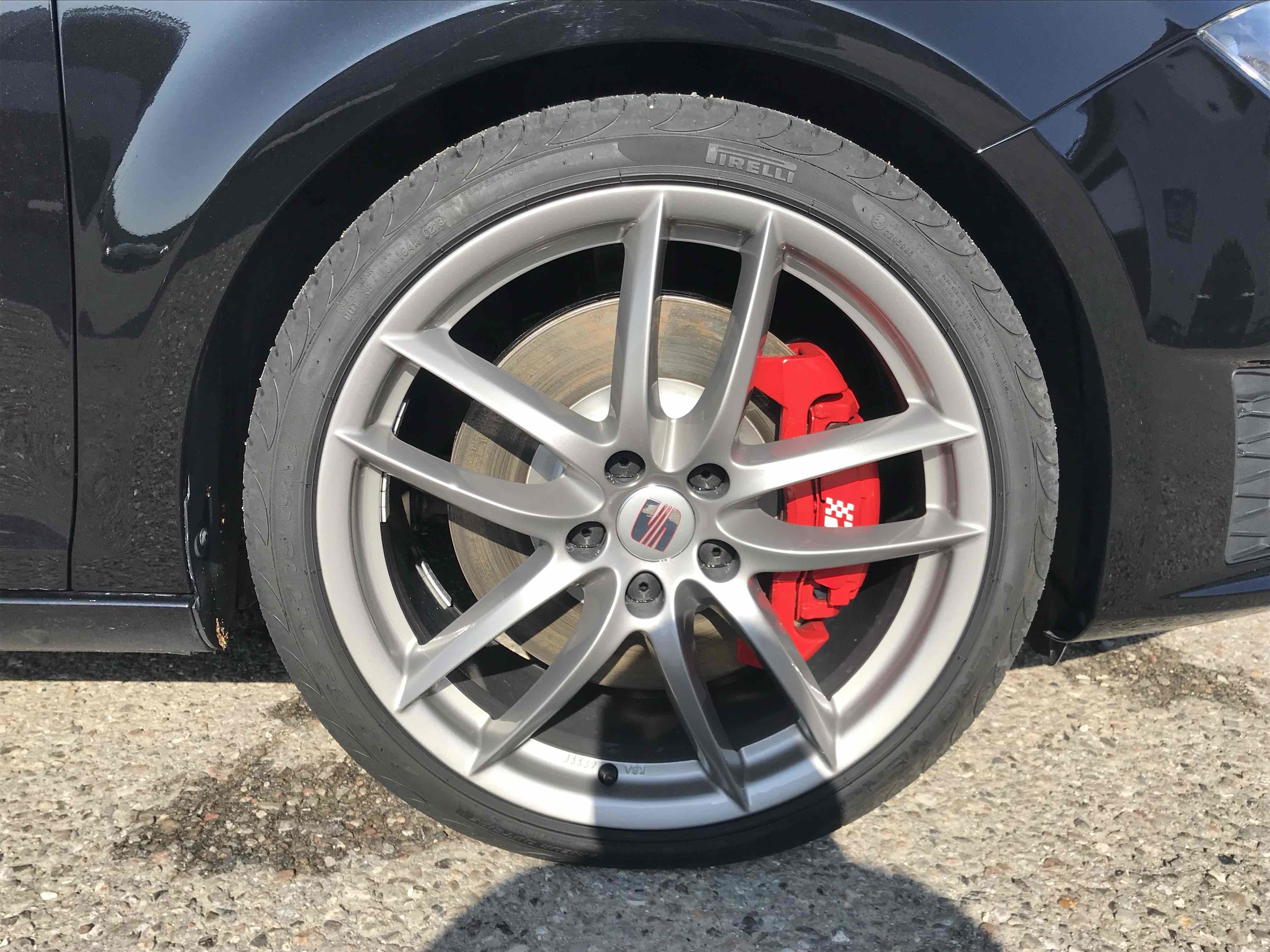 Sort Seat Leon fra 2012