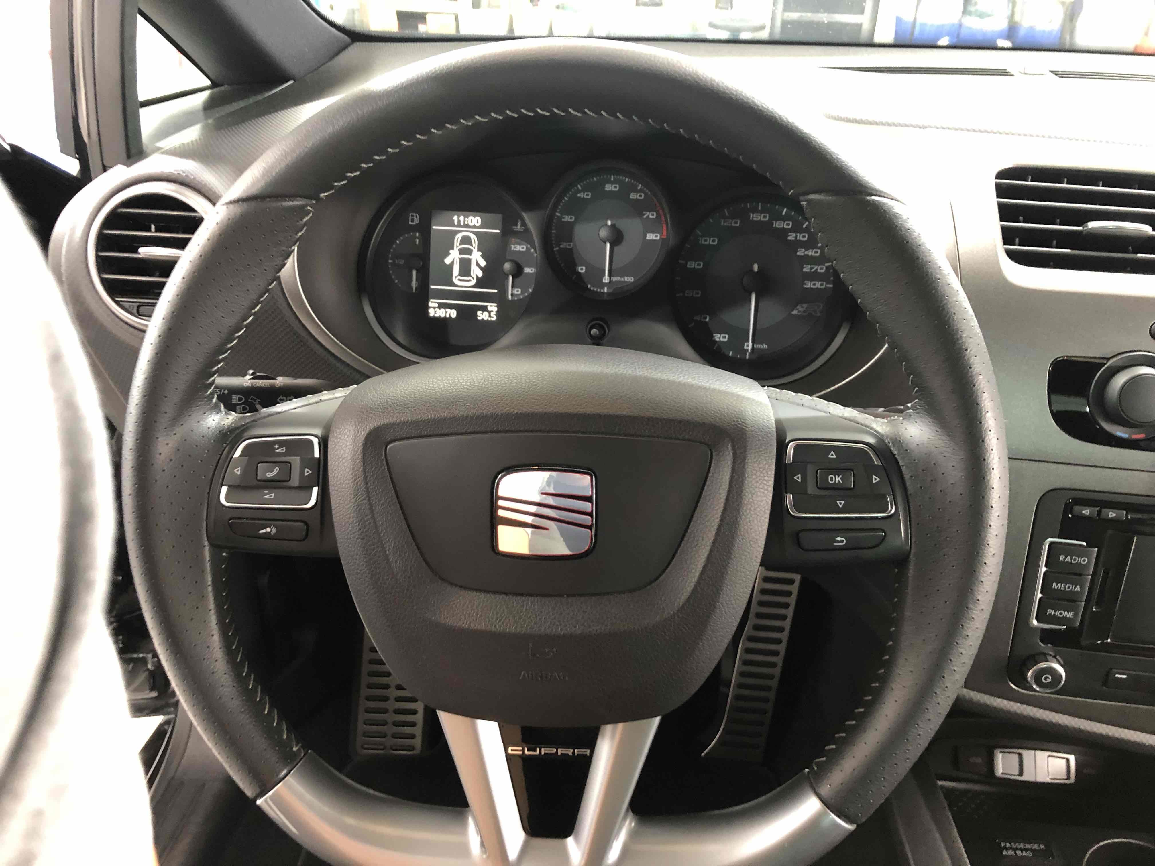 Sort Seat Leon fra 2012