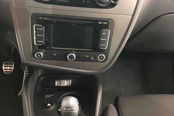 Sort Seat Leon fra 2012