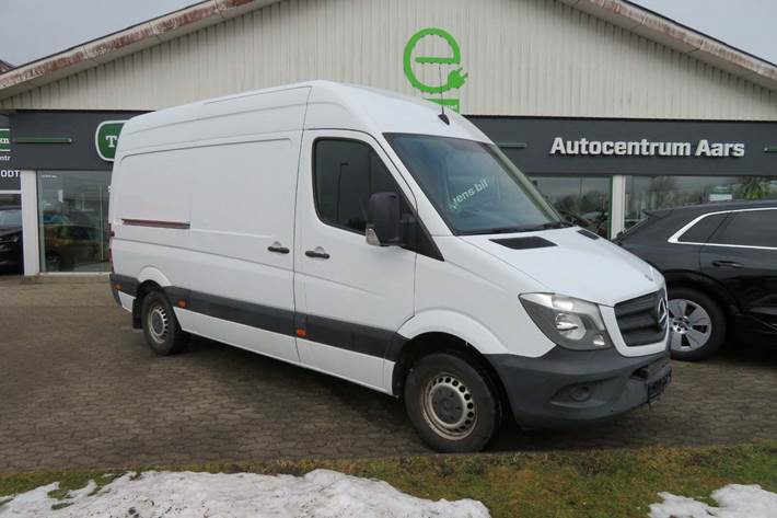 Hvid Mercedes Sprinter 316 fra 2015