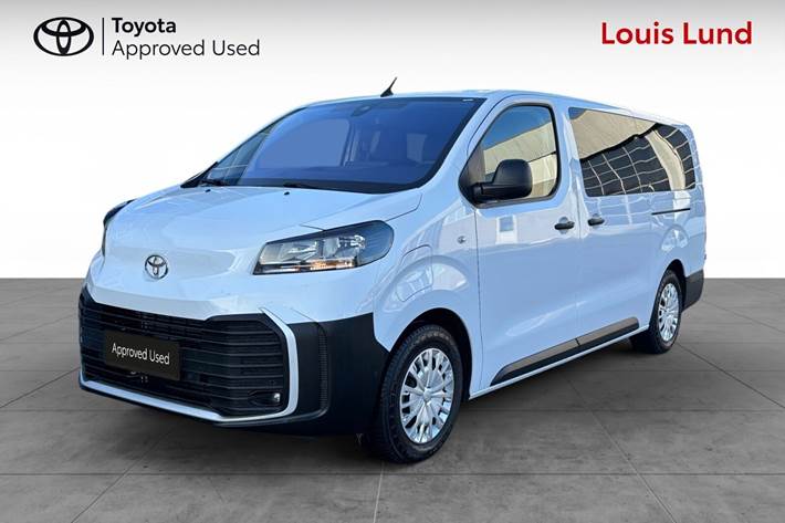Hvid Toyota Proace Verso Electric fra 2024
