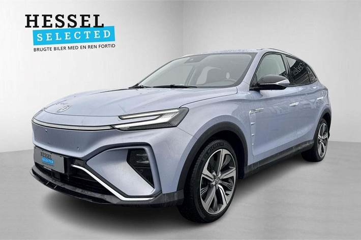 Blå MG Marvel R fra 2022 set udefra