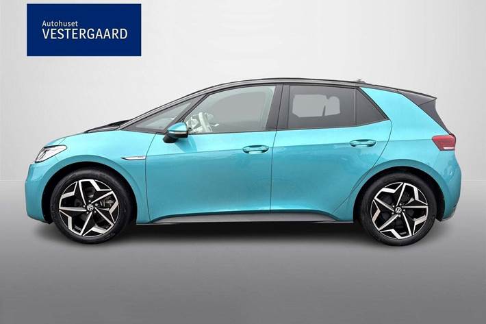 Blå VW ID.3 fra 2021