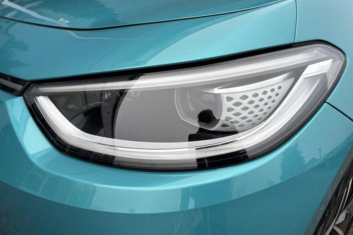 Blå VW ID.3 fra 2021
