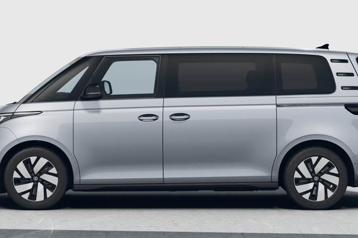 Sølv VW ID.Buzz fra 2026