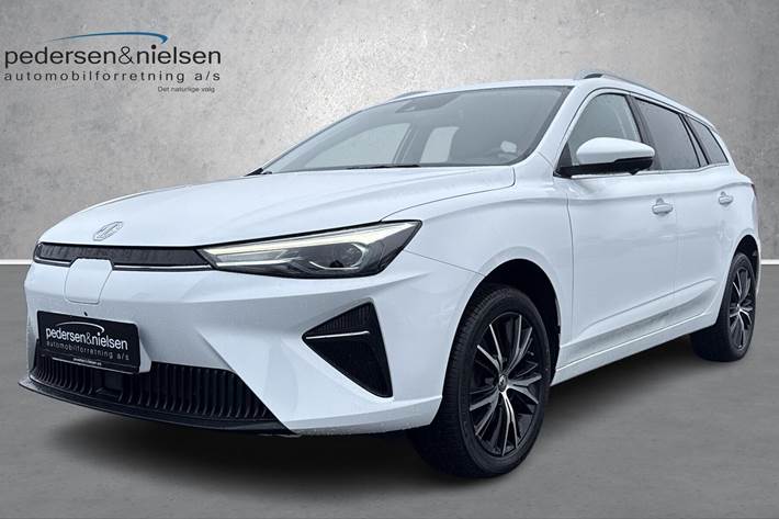 Hvid MG MG5 Electric fra 2022 set udefra