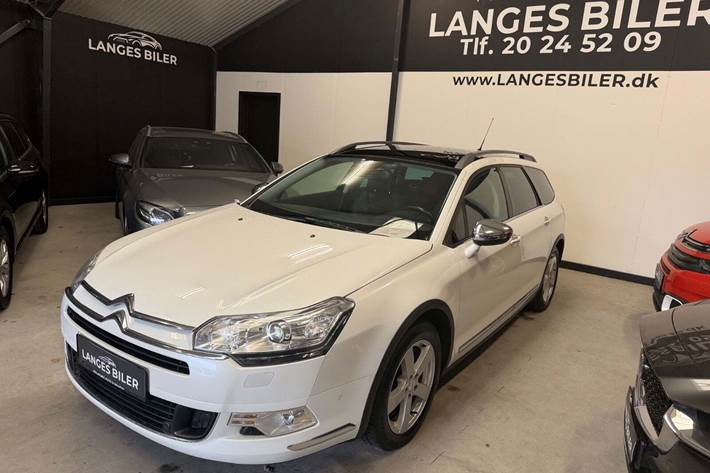 Hvid Citroën C5 fra 2015