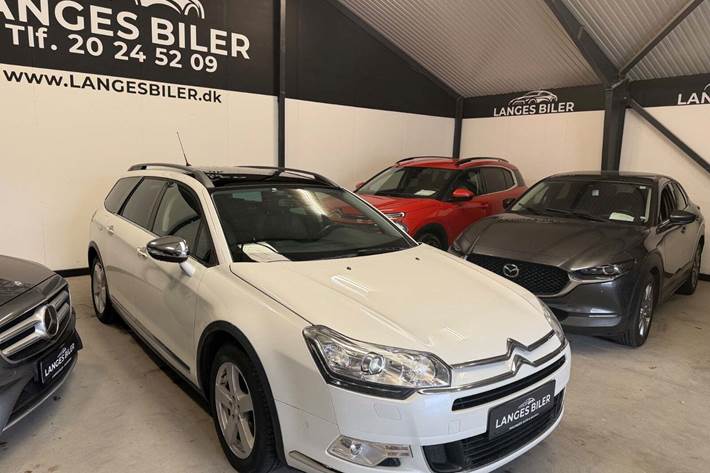 Hvid Citroën C5 fra 2015