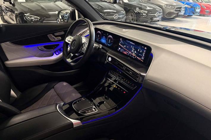 Sort Mercedes EQC400 fra 2021