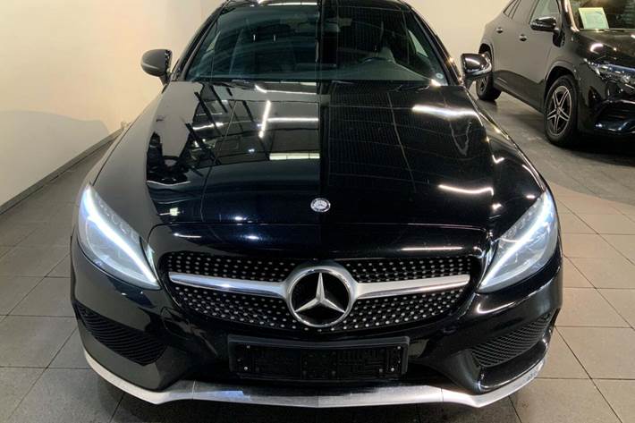 Sort Mercedes C220 d fra 2017