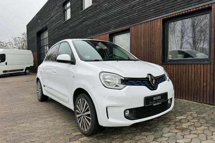 Hvid Renault Twingo fra 2022 set udefra