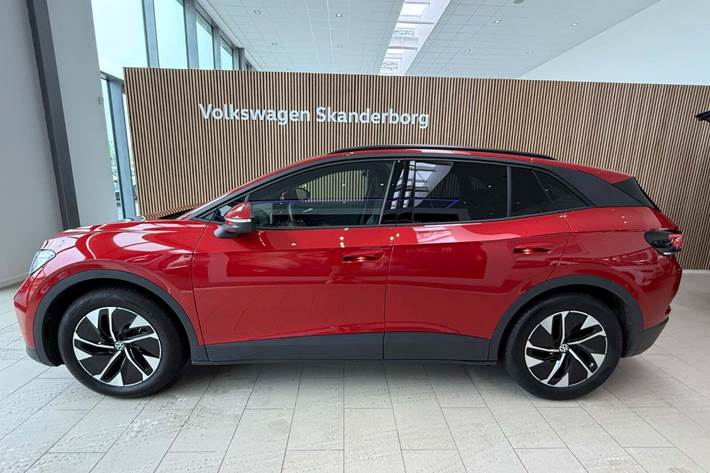 Rød VW ID.4 fra 2025