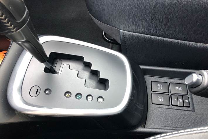 Hvid Toyota Yaris fra 2014