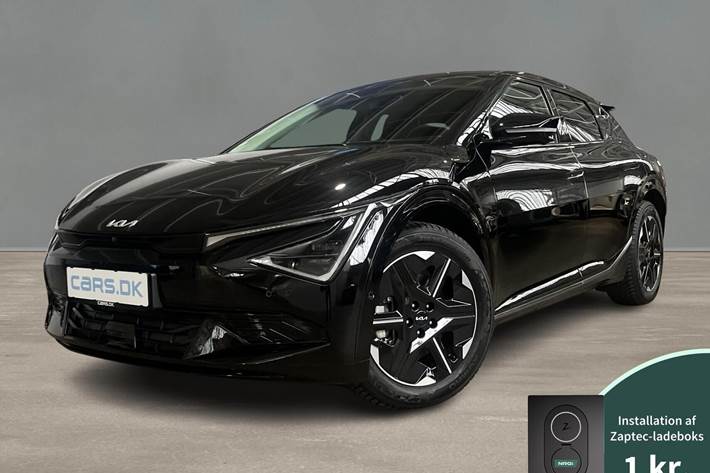 Sort Kia EV6 fra 2025 set udefra