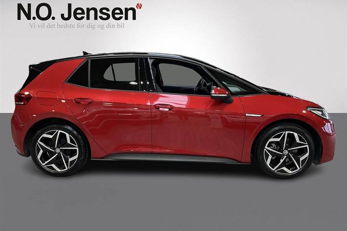 Rød VW ID.3 fra 2021