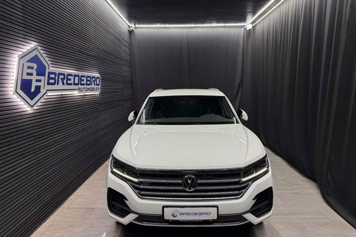 Hvid VW Touareg fra 2020