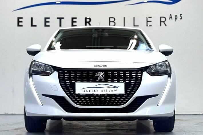 Hvid Peugeot 208 fra 2020