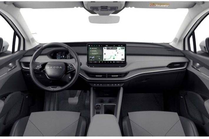 Hvid Skoda Enyaq fra 2026