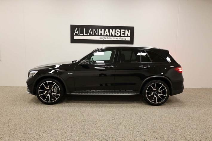 Sort Mercedes GLC43 fra 2017