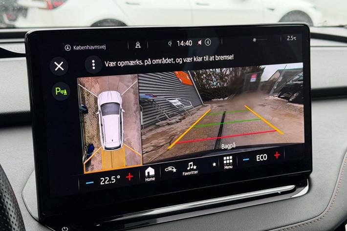 Sort Skoda Enyaq fra 2022